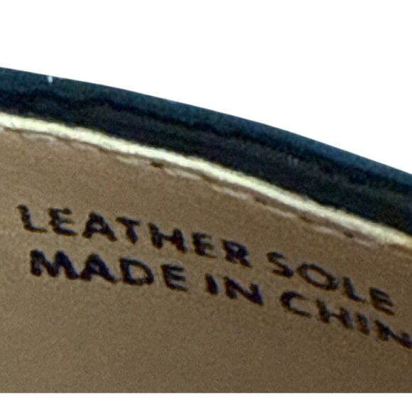 Elie‎ Tahari Lyra Peep Toe Patent Leather Pumps Heels Black 9.5 Medium Classic - Picture 9 of 9